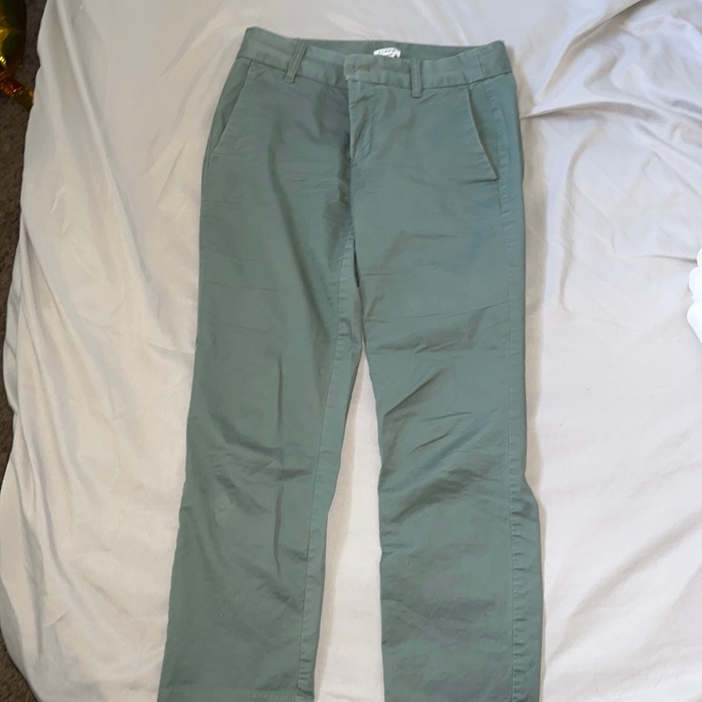 J Crew olive green pant